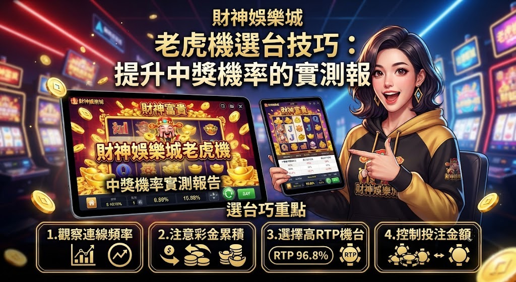 老虎機選台技巧:提升中獎機率的實測報告